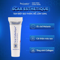 Kem xoá sẹo thâm/rỗ/lõm Scar Esthetique 10ml của Rejuvaskin - Kem xoá sẹo thâm, sẹo bỏng, sẹo thuỷ đậu, lấp đầy sẹo lõm