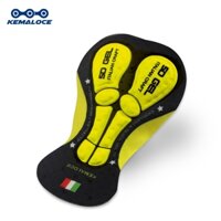 Kemaloce Đi Xe Đạp Miếng Lót Nam Nữ 5D, 12D Đệm Gel Xe Đạp Miếng Lót Silicon & Bọt Thoáng Khí Chống Sốc Cho Đi Xe Dài
