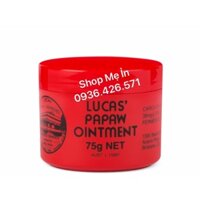 Kemđa năng Lucas Papaw Ointment 75g