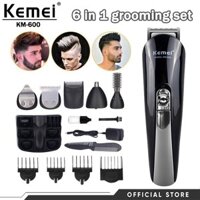 Kemei 11 Trong 1 Điện Sạc Nam Không Dây Tông Đơ Cắt Tóc Bộ Dao Cạo Râu KM-600