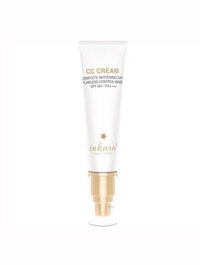 Kem Sakura CC cream SPF50+ PA++++ dưỡng trắng che khuyết điểm hoàn hảo