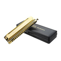 Kèn Harmonica Chromatic Swan SW1456 Gold (14 Lỗ)