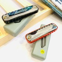 Kèn Harmonica Diatonic 10 lỗ kèm hộp đựng