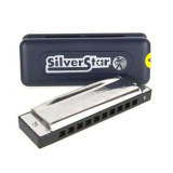 Kèn Harmonica Hohner Diatonic Silver Star M50401