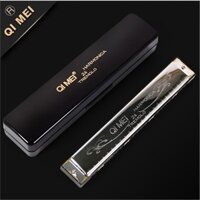 KÈN HARMONICA QI 24 LỖ 2 HÀNG CAO CẤP