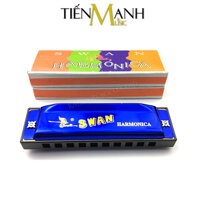 Kèn Harmonica Swan 10 Lỗ SW1020 (Xanh)