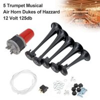 Kèn Hơi 12v 125db Hệ Thống Hoàn Chỉnh 5 Kèn Cho Xe Hơi / Xe Tải