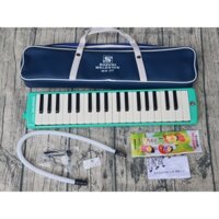 Kèn Melodion Suzuki 37 phím màu xanh ngọc