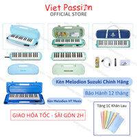 Kèn Phím Melodica 32 phím và Melodion Suzuki 37 phím Pianica Túi vải và Hộp Nhựa Cứng Viet Passion HCM