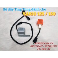 KÈN Xinhan TING TONG cho xe VARIO - Kèm cục chớp