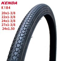 KENDA Lốp Xe Đạp Bằng Dây Thép k184 20 22x1-3 / 8 27 inch 26x1-3 / 8 24 * 1.5 Kiểu retro