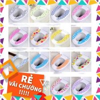 [Kenhp] Tấm phủ bồn cầu , miếng lót dán bồn cầu chống lạnh mùa đông dễ thương