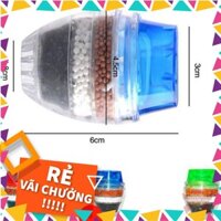 [Kenhp] Vòi lọc nước gắn đầu vòi V2 than hoạt tính 3 lớp khử sắt , kháng khuẩn Zeolite