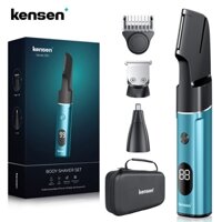 Kensen body hair trimmer electric groin trimmer private part shaver hair removal dụng cụ cắt tóc cạo râu đa hướng ở những vùng nhạy cảm tông đơ cắt tóc không thấm nước với du lịch