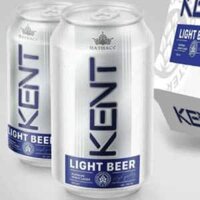 Kent Light Beer 4% vol lon 330 ml nguyên thùng 24 lon