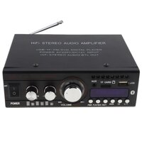 Kentiger DC12V Bluetooth 2CH Hi-Fi Car Stereo Audio Power Amplifier Digital Player Support USB / SD / FM / DVD