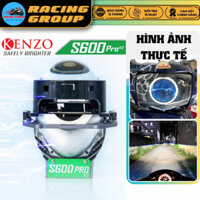 Kenzo S600 Pro V2 2024, Đèn Bi Cầu Kenzo S600 Pro V2 75W Hiệu Suất Cao Cho Xe Máy Hệ Thống Tản Nhiệt Lớn - BH 2 Năm