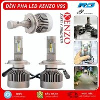 Kenzo V9S, Đèn Pha Xe Máy Kenzo V9S 60W Cho Dòng Xe Chân H4 Ánh Sáng Mạnh, Tản Nhiệt Tốt Chính Hãng