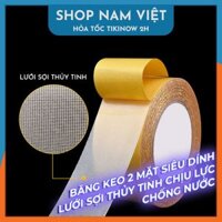 Keo 2 Mặt Sợi Thủy Tinh Cường Lực Dán Thảm Trải Sàn, Keo Chống Nước, Không Để Vết Keo - 10mm10m