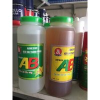 Keo 2 thành phần AB (Bình 1 lít)