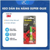 Keo 3M AD113 Super Glue 2g – Keo Dán Giày, Gỗ, Nhựa, Cao Su Siêu Dính – Gel Trong Suốt Không Chảy