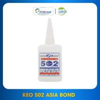 Keo 502 ASIA BOND - Hộp 40 chai 60ml