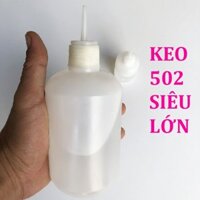 KEO 502 SIÊU DÍNH VỚI CHAI LỚN NỮA KG