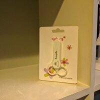 Kéo Agabang cắt móng  hoặc lông mi cho bé  SAFETY SCISSORS