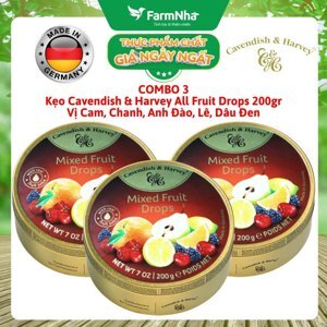 Kẹo All Fruit Cavendish & Harvey 200g