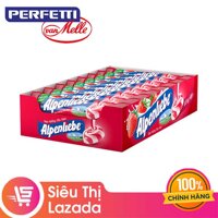 Kẹo Alpenliebe Hương Dâu Kem (Hộp 16 Thỏi x 32g) LazadaMall