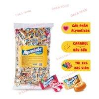 Kẹo Alpenliebe Vị Sữa - Dâu Thơm Ngon Túi 2Kg