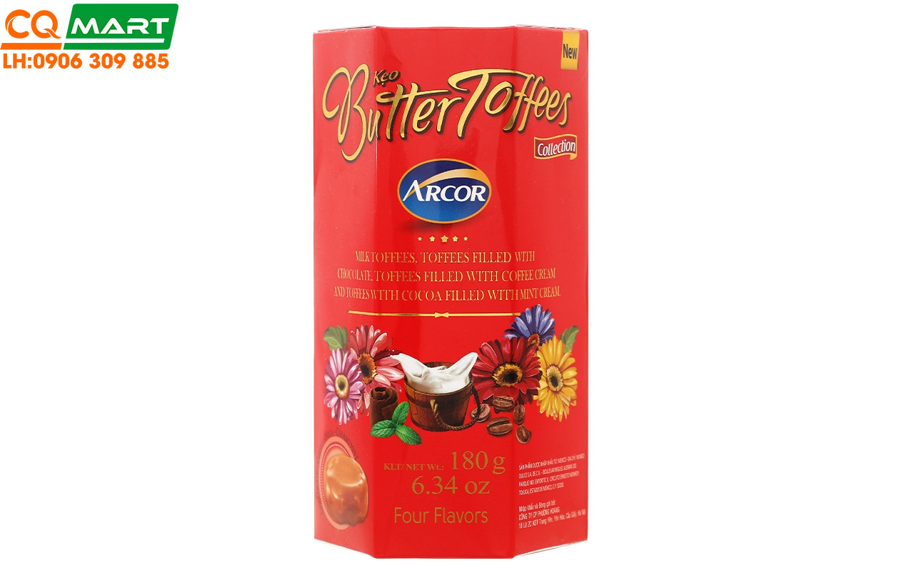 Kẹo Arcor Butter Toffees - 90g