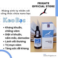 Keo Bạc FRIGATE FULL 30ML Colloidal Silver - Nano bạc da mụn, da viêm, demodex