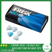 Kẹo bạc hà Frisk Neo Peppermint giúp cuộc yêu thêm thú vị - 35g Nhật bản