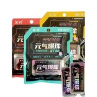 Kẹo bạc hà IMINT Vitality Burst, kẹo thơm miệng, kẹo hôn XIT, kẹo cao su Yimeizi