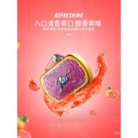 Kẹo bạc hà không đường Rio Xylitol hương nho đỏ 14g*2 hộp kẹo cao su viên thơm miệng