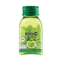 Kẹo Bạc Hà Táo, Cooling Menthol Duo Candy Sugar Free, Cooling Apple (22g) - PLAYMORE