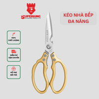 Kéo Bếp Đa Năng 6IN1 Sử Dụng Thép SK5 Chống Rỉ Cao Cấp Nhật Bản, Cắt Gà Vịt Sắc Bén, Chất Lượng Cao