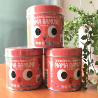 Kẹo biếng ăn cho trẻ  Mama Ramune Nhật Bản hương dâu 200 viên -Kimochistore