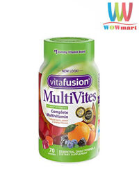 Kẹo bổ đa Vitamin cho người lớn Vitafusion MultiVites Multivitamin 70 viên