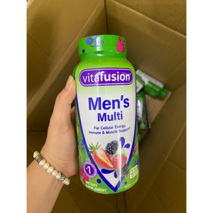 Kẹo bổ đa Vitamin dành cho nam giới vitafusion Men's Multivitamin 220 viên