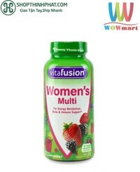 Kẹo bổ đa Vitamin dành cho phụ nữ Vitafusion Women’s Multivitamin 220 viên