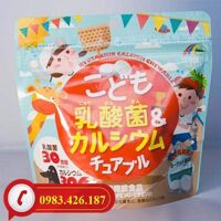 Kẹo bổ sung Canxi và Lactic cho bé Unimat Riken Nhật Bản 90 viên