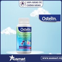 Kẹo bổ sung Canxi & Vitamin D3 cho trẻ Ostelin Kids Calcium & Vitamin D3 90 Chewable viên
