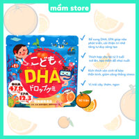Kẹo bổ sung DHA và EPA  Drop Gummy Unimat Riken cho bé 90v