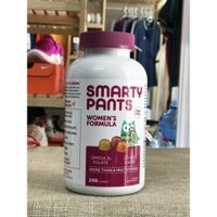 Kẹo bổ sung Vitamin cho phụ nữ Smarty Pants Women’s Complete 240 viên của Mỹ