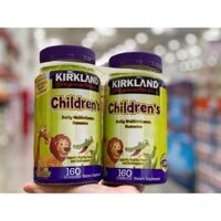 Kẹo bổ sung vitamin cho trẻ em Kirkland Children’s Complete Multivitamin 160 viên/1SET (2Hộp)