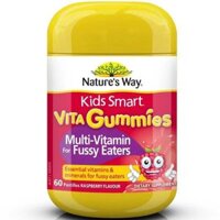 KẸO BỔ SUNG VITAMIN CHO TRẺ BIẾNG ĂN GUMMIES NATURE’S WAY FUSSY EATERS 60 VIÊN