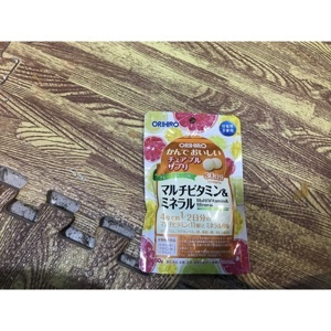 Kẹo bổ sung Vitamin tổng hợp và khoáng chất Orihiro - 120 viên