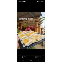 KẸO BÔNG TUYẾT TRỨNG MUỐI - VỊ TRỨNG MUỐI KHÔNG NGỌT